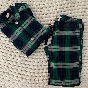 j crew pajama set